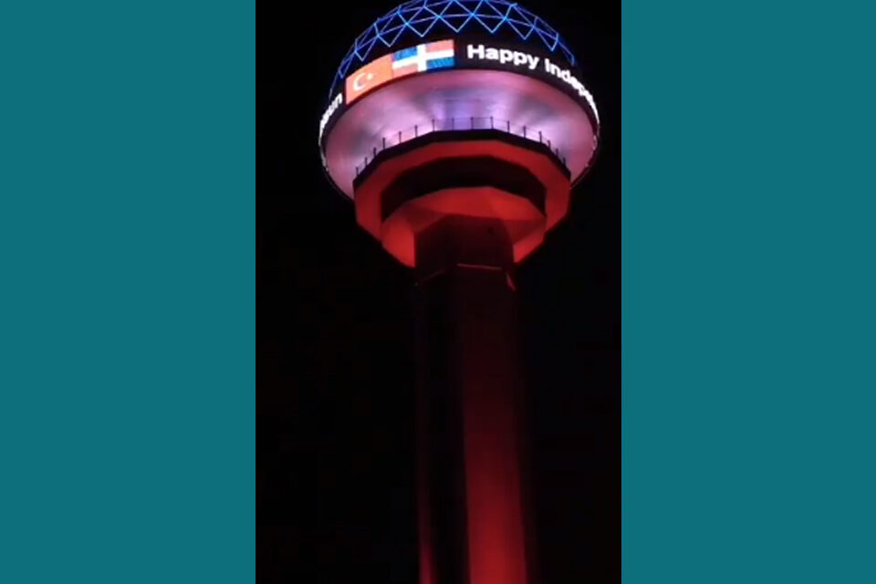 Torre de Atakule Turquía rinde homenaje a RD