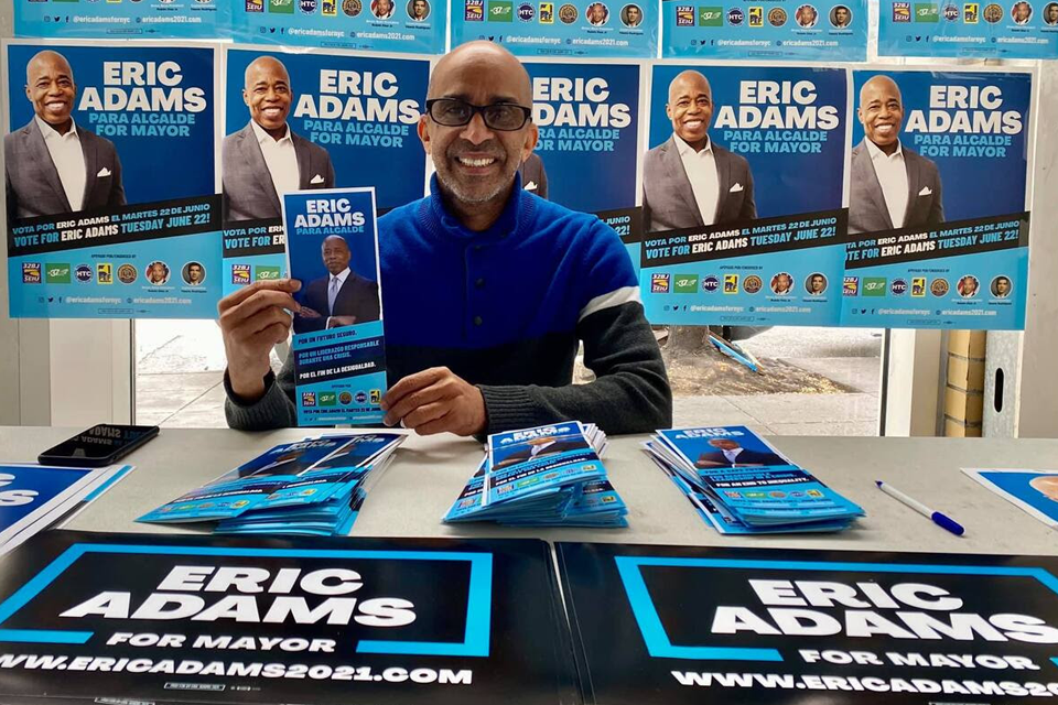 Eric Adams es el alcalde que los hispanos necesitamos en la ciudad de New York