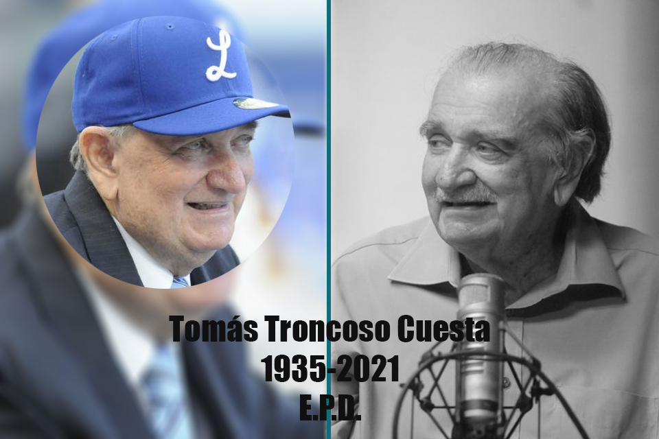 Fallece narrador deportivo Tomás Troncoso