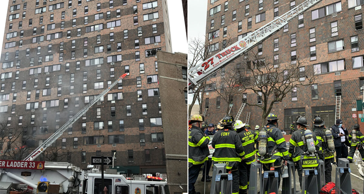 Incendio en edificio en El Bronx deja al menos 19 víctimas fatales