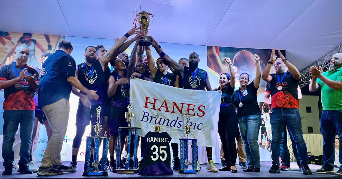 Hanesbrands gana torneo de baloncesto ASOMERICA 2024