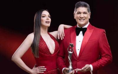 Eddy Herrera y Hony Estrella: Presentadores de Premios Soberano