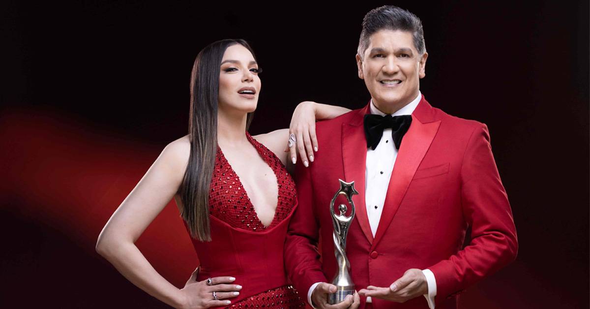 Eddy Herrera y Hony Estrella: Presentadores de Premios Soberano